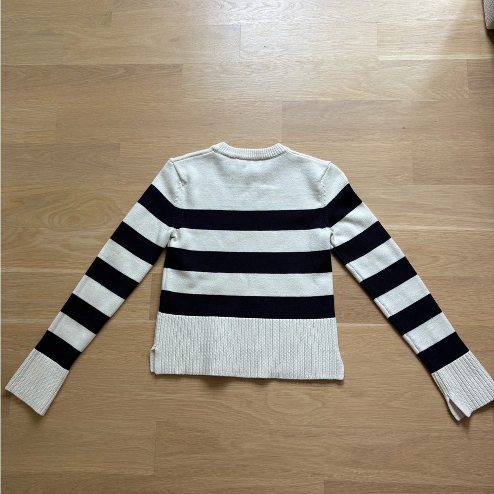 Zara Beige Ribbed Sweater - Picture 2 of 3